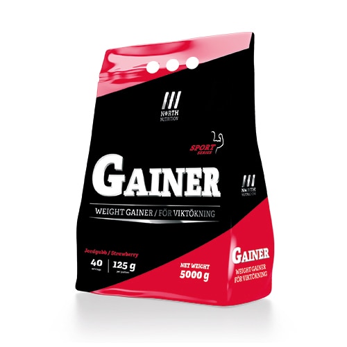 North Nutrition gainer jordgubb
