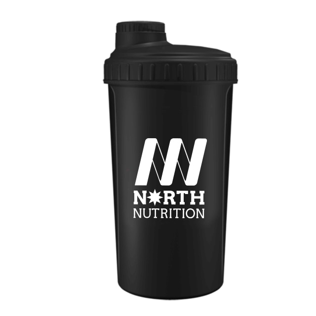 north nutrition shaker black 700ml