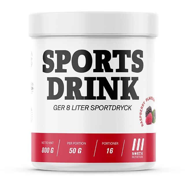 north nutrition sportsdrink 800g raspberry