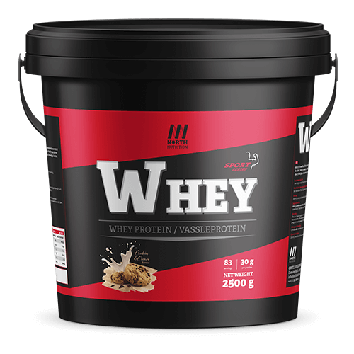 North Nutrition whey cookies 2,5kg