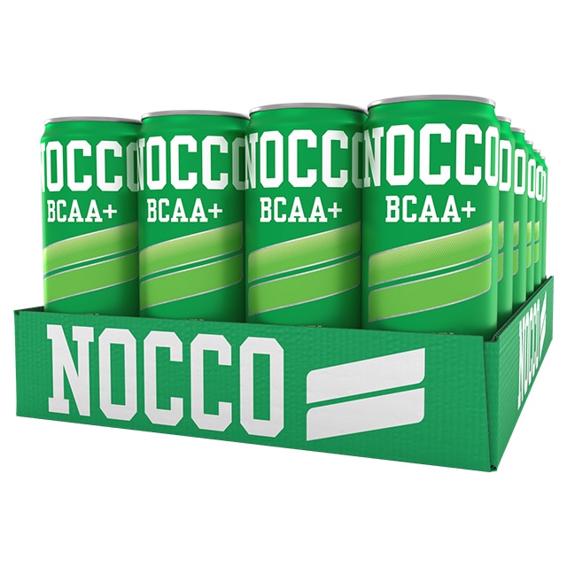Nocco BCAA+ Äpple (Koffeinfri) 24x330ml