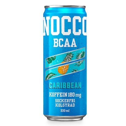 Nocco Exotic Raspberry Köp Nocco Golden Soleil Exotic Raspberry 330ml på Sportkost