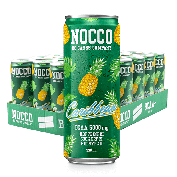 nocco caribbean koffeinfri flak 24x330ml