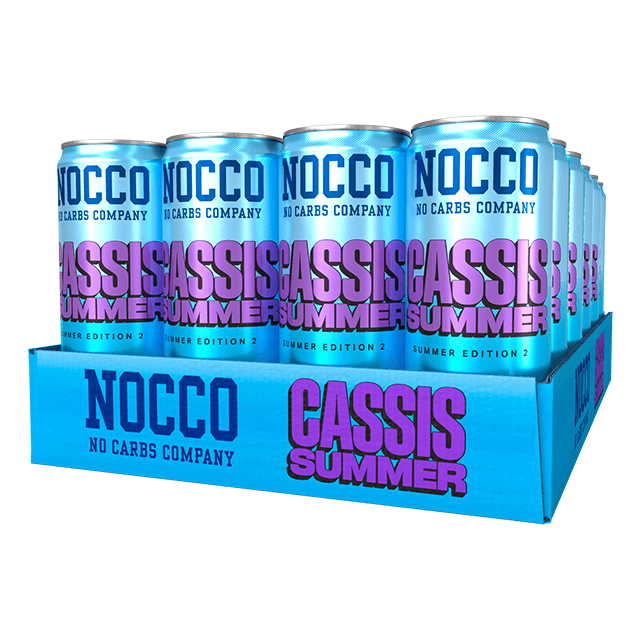 nocco cassis summer flak 24x330ml