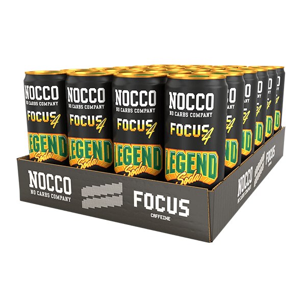 Nocco focus4 legend soda flak