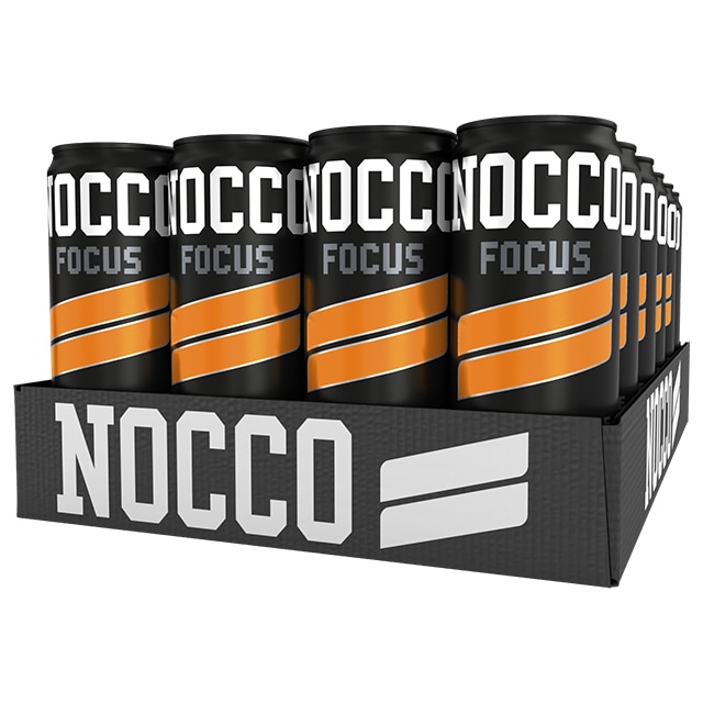 Nocco Focus Black Orange 24x330ml