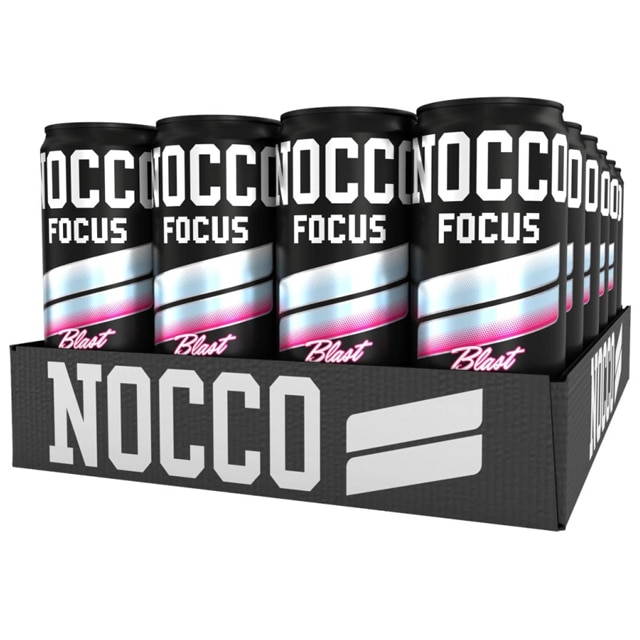 Nocco Focus Raspberry Blast 24x330ml