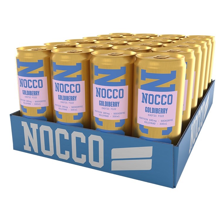 Nocco Goldiberry Exotic Fizz 24x330ml