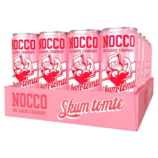 nocco skum tomte flak 24x330ml