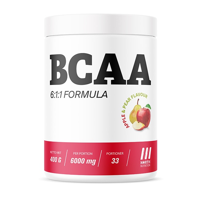 north nutrition bcaa apple pear 400g