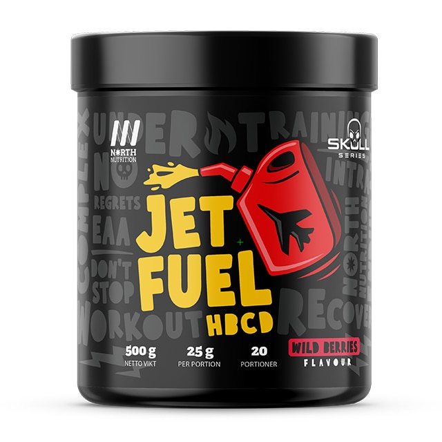 North Nutrition Skull Series JetFuel Wild Berries 500g