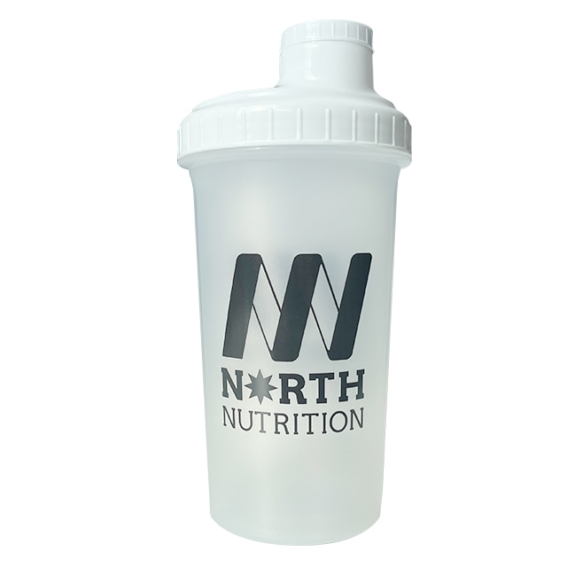 North Nutrition Shaker Transparent White 700ml