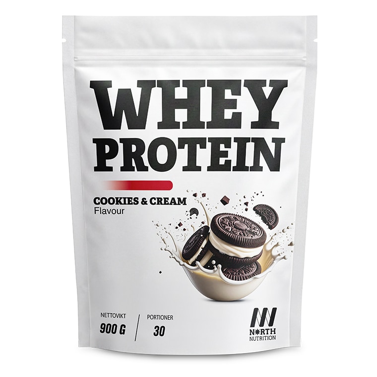North Nutrition Whey Cookies & Cream 900g