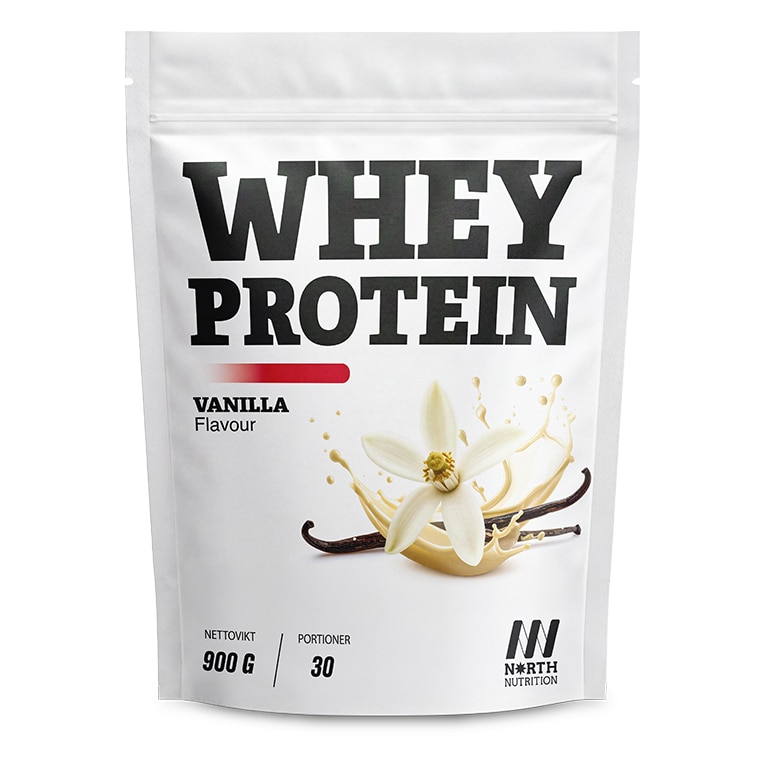 North Nutrition Whey Vanilla 900g 