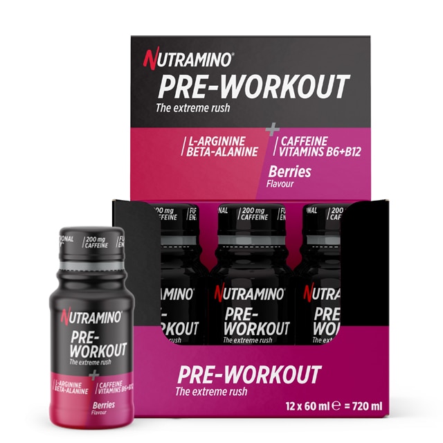 Nutramino PWO Shot Berries 12x60ml