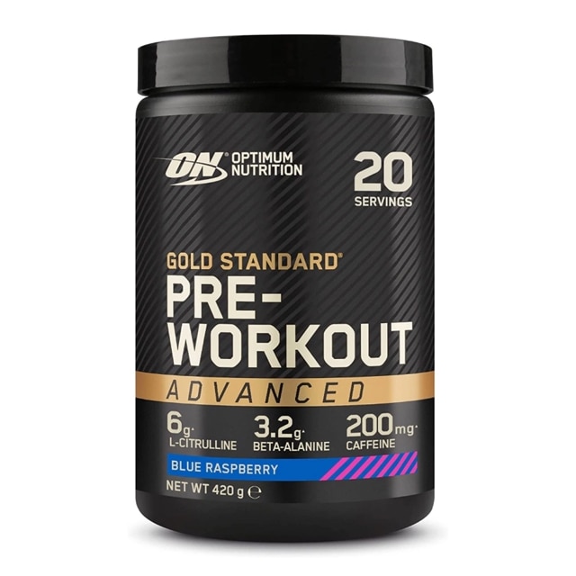 Optimum Nutrition Gold Standard Pre Workout Advanced Blue Raspberry 420g