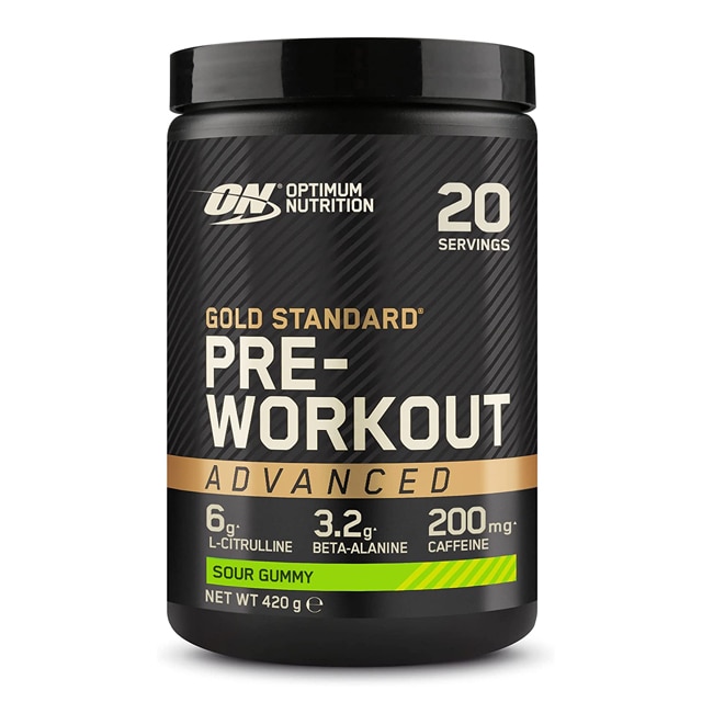 Optimum Nutrition Gold Standard Pre Workout Advanced Sour Gummy 420g