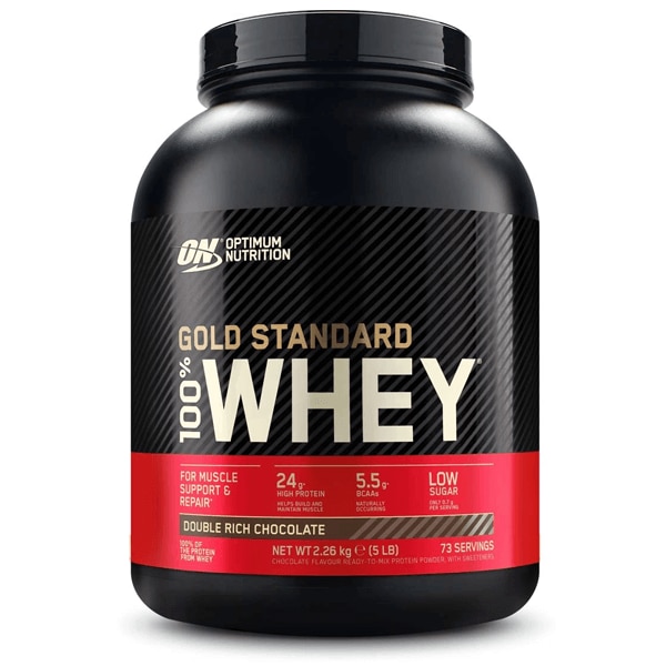 Optimum Nutrition Gold Standard 100% Whey Double Rich Chocolate 2,3kg