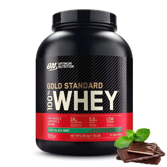 optimum gold standard whey 2,26kg mint chocolate