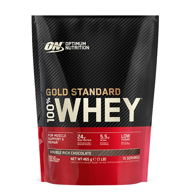 optimum whey double rich chocolate 450g