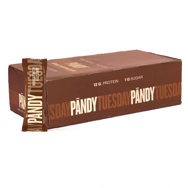 Pandy bar nougat hazelnut box