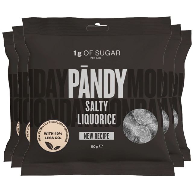 Pändy Candy Salty Liquorice 5x50g