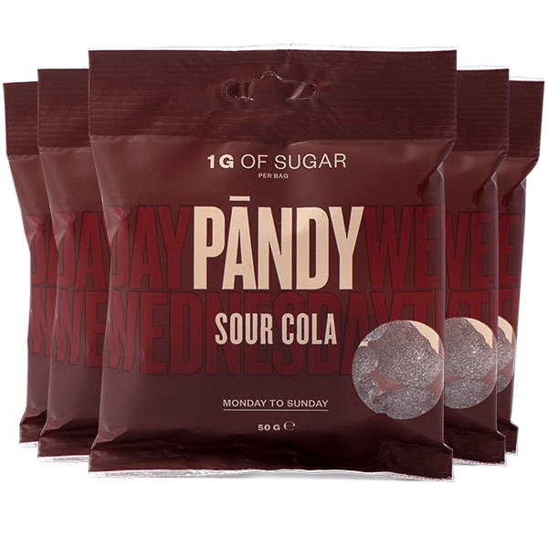 Pandy candy sour cola 5pack