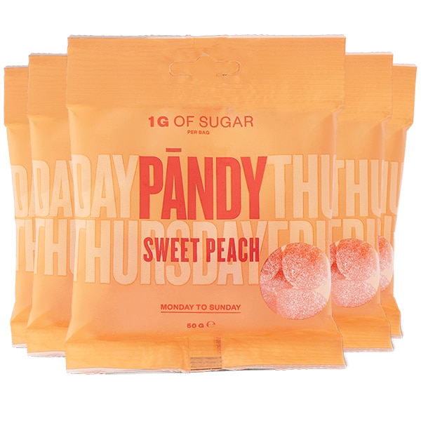 Pandy candy sweet peach 5pack