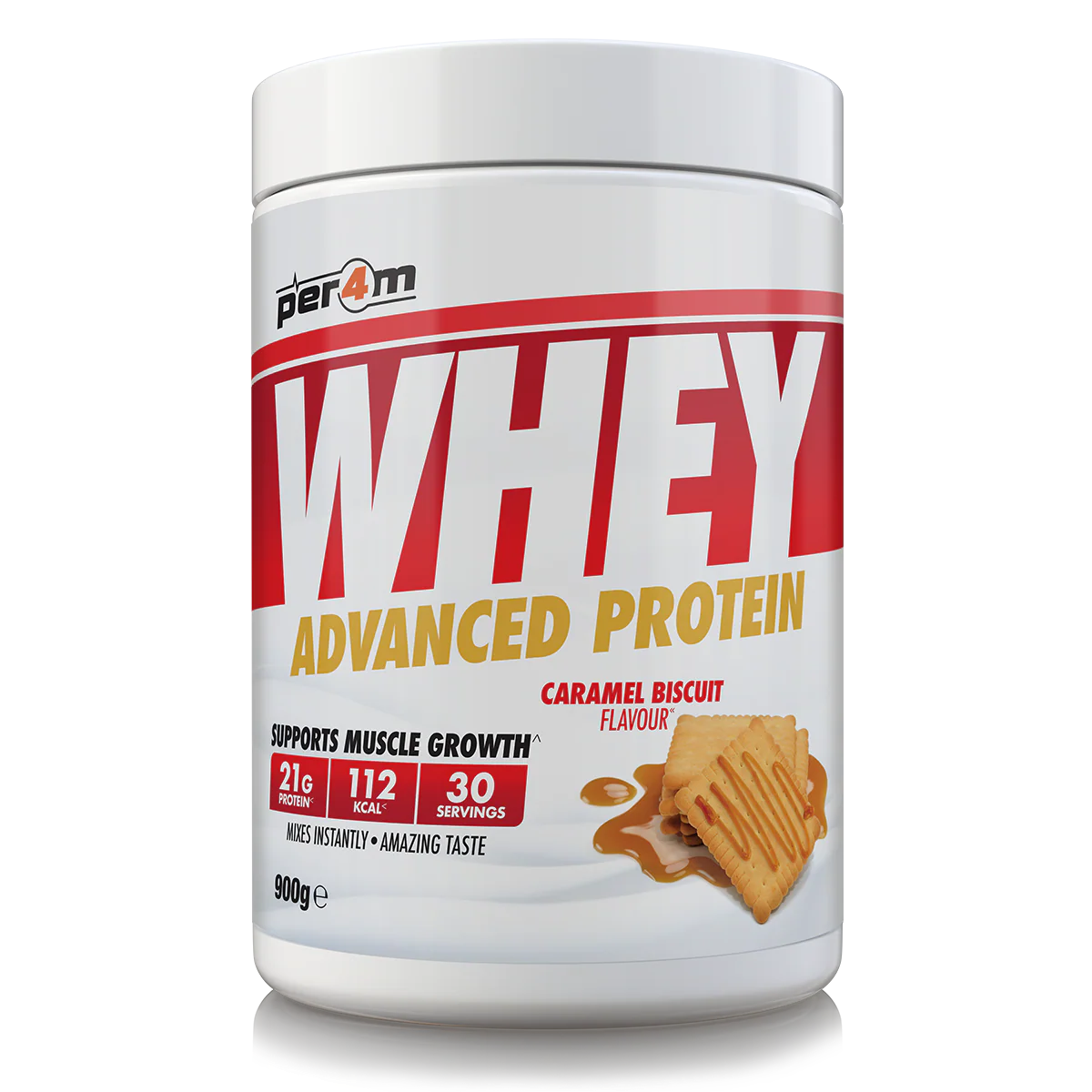 Per4m Whey Caramel Biscuit 900g