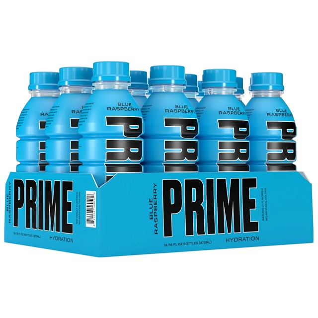Prime Hydration Blue Raspberry 12x500ml