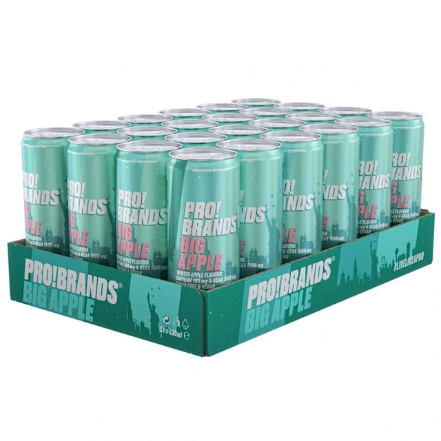 probrands bcaa drink big apple 24x330ml