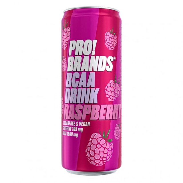 probrands bcaa drink raspberry 330ml