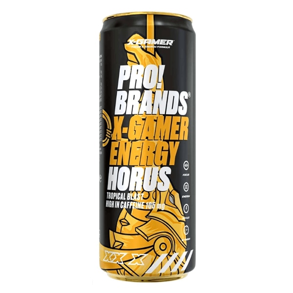 ProBrands X-Gamer Energy Horus Tropical Blast 330ml 