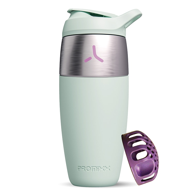 Promixx Single Wall Stainless Steel Shaker Sea Grass Green 950ml