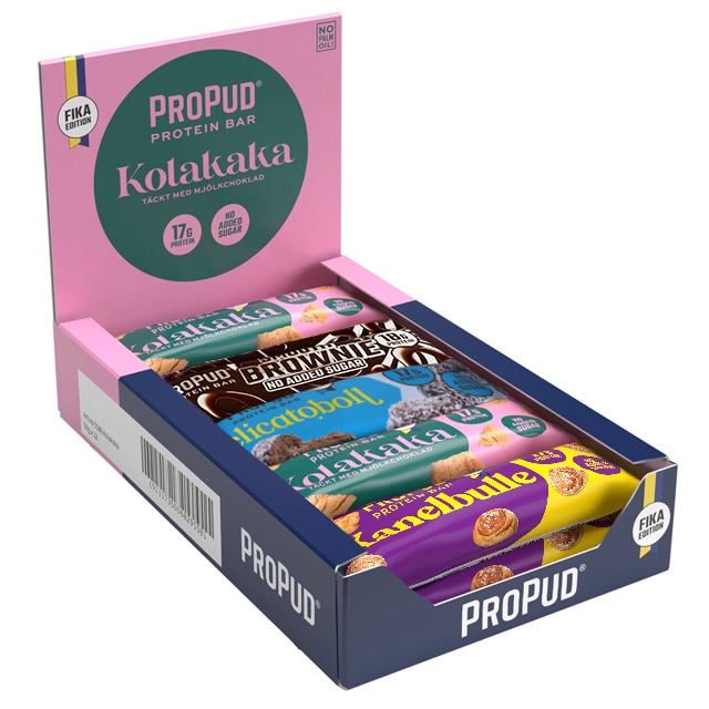 Njie ProPud Proteinbar Mixlåda 12x55g