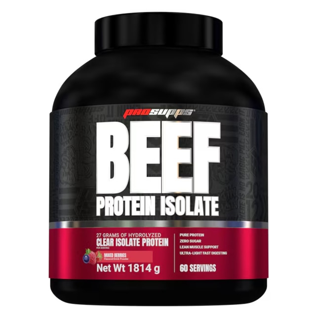 Pro Supps Beef Protein Isolate Mixed Berry 1816g