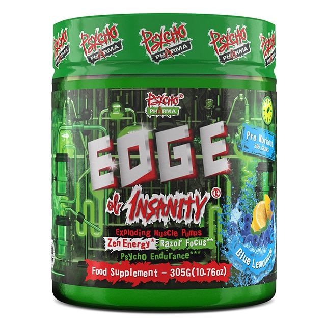 Psycho Pharma Edge of Insanity 295g Blue Lemonade