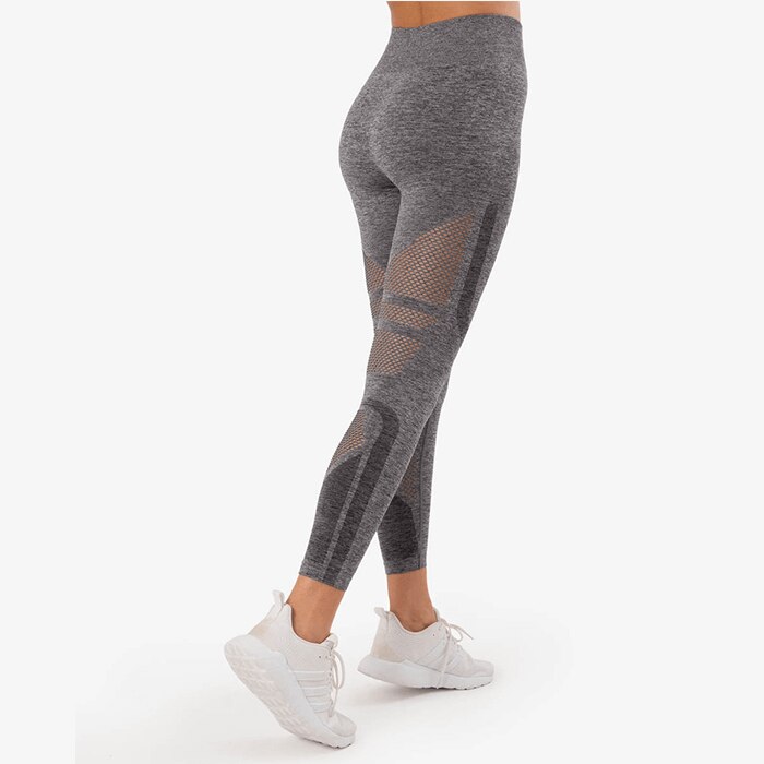 ICANIWILL queen mesh tights grey 2