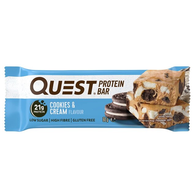 quest bar cookies cream 60g