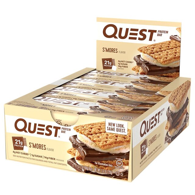 Quest Protein Bar S'Mores 12x60g