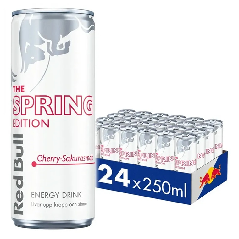 Red Bull Spring Edition Cherry Sakura 24x250ml