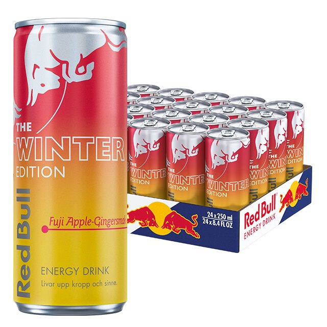 Red Bull Winter Edition Fuji Apple-Ginger 24x250ml