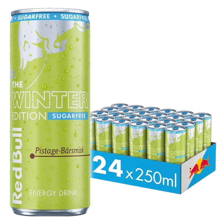 Red Bull Winter Edition Pistage Bärsmak 24x250ml