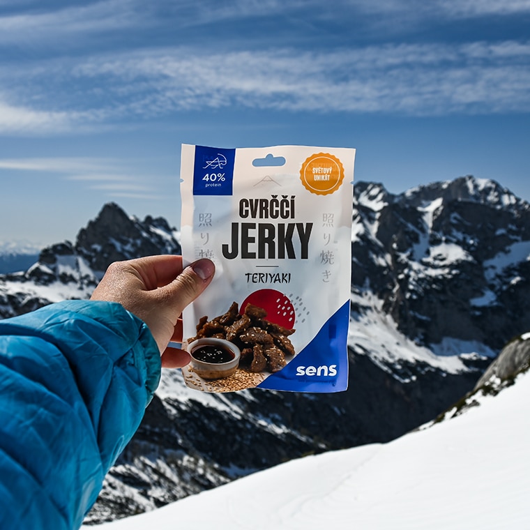 SENS Cricket Jerky Teriyaki 25g