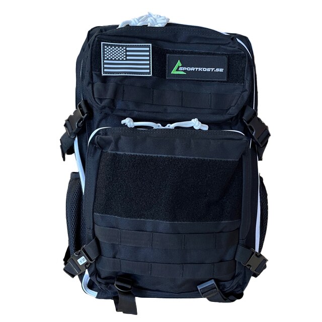 Sportkost Tactical Backpack Black/White