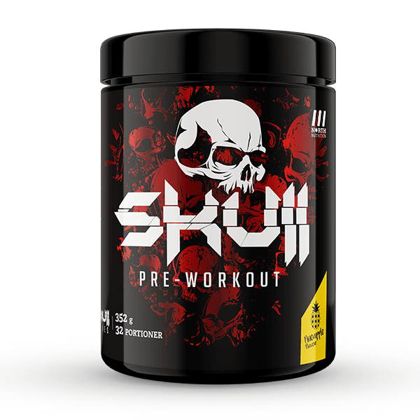 North Nutrition skull preworkout pineapple