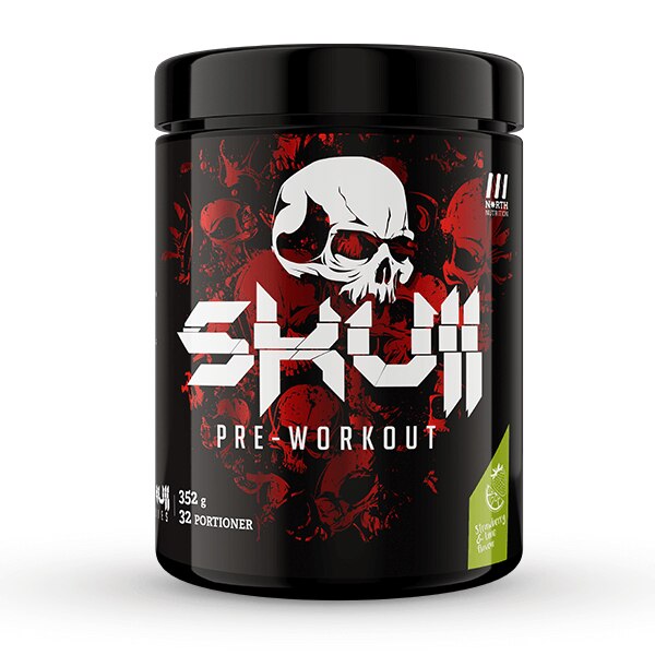 North Nutrition skull preworkout strawberry