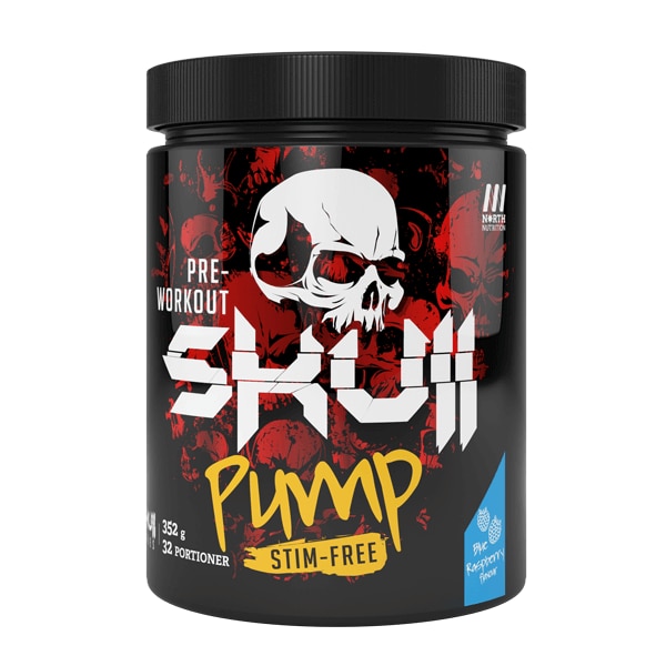 North Nutrition skull pump blue rasp
