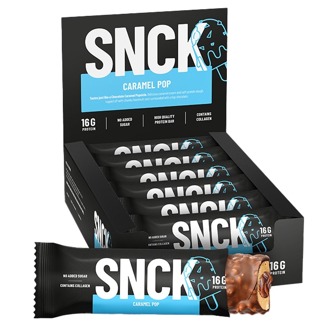 SNCK Proteinbar Caramel Pop 12x55g