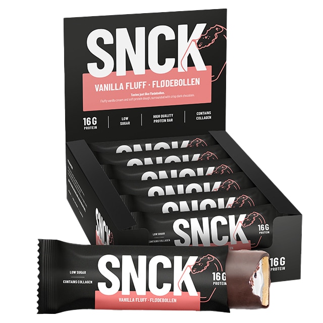 SNCK Proteinbar Vanilla Fluff 12x55g